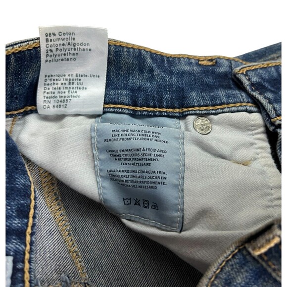 AG Farrah Ankle Skinny Jeans  Women's Size 24  AG-ED Denim  Hi-Rise Step Hem - Picture 8 of 8